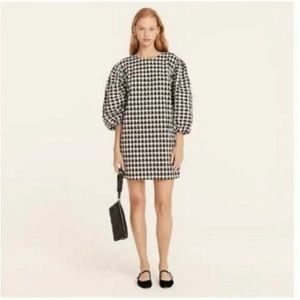 NWT J.Crew Puff Sleeve Shift Dress